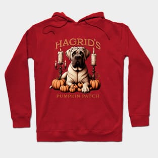 Hagrid's Pumpkin Vintage Mastiff Dog Fang Hoodie